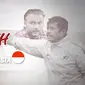 Duel pelatih Myanmar vs Indonesia di Piala AFF U-22 2019. (Bola.com/Dody Iryawan)