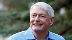 Pimpinan Liberty Media, John Malone saat menghadiri Allen & Co Media Conference di Sun Valley, Idaho (12/07/2012). Nilai yang dibeli Liberty Media sebesar US$4,4 miliar (sekitar Rp57,437 triliun). (REUTERS/Jim Urquhart)