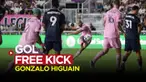 Berita video gol tendangan bebas mantan striker Real Madrid, Gonzalo Higuain di MLS