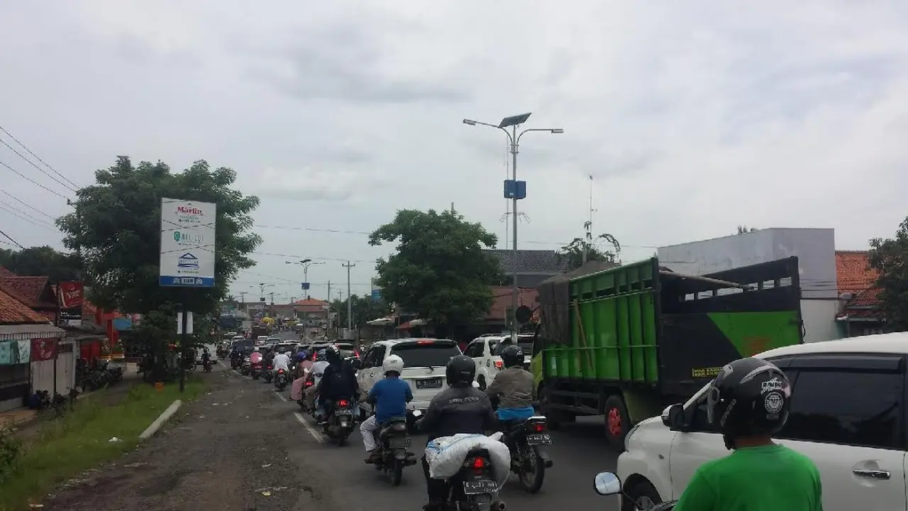 Lalu Lintas Jelang Natal di Pemalang