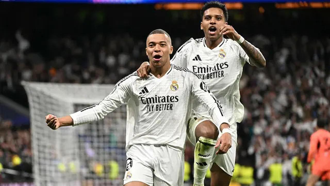 TIga Gol Kylian Mbappe Singkirkan Manchester City dari Liga Champions 2024/2025