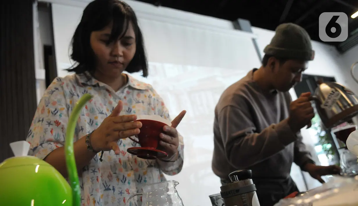 Kopi yang disuguhkan haruslah memiliki citarasa yang kompleks serta keseimbangan dan selaras rasanya. (merdeka.com/Imam Buhori)