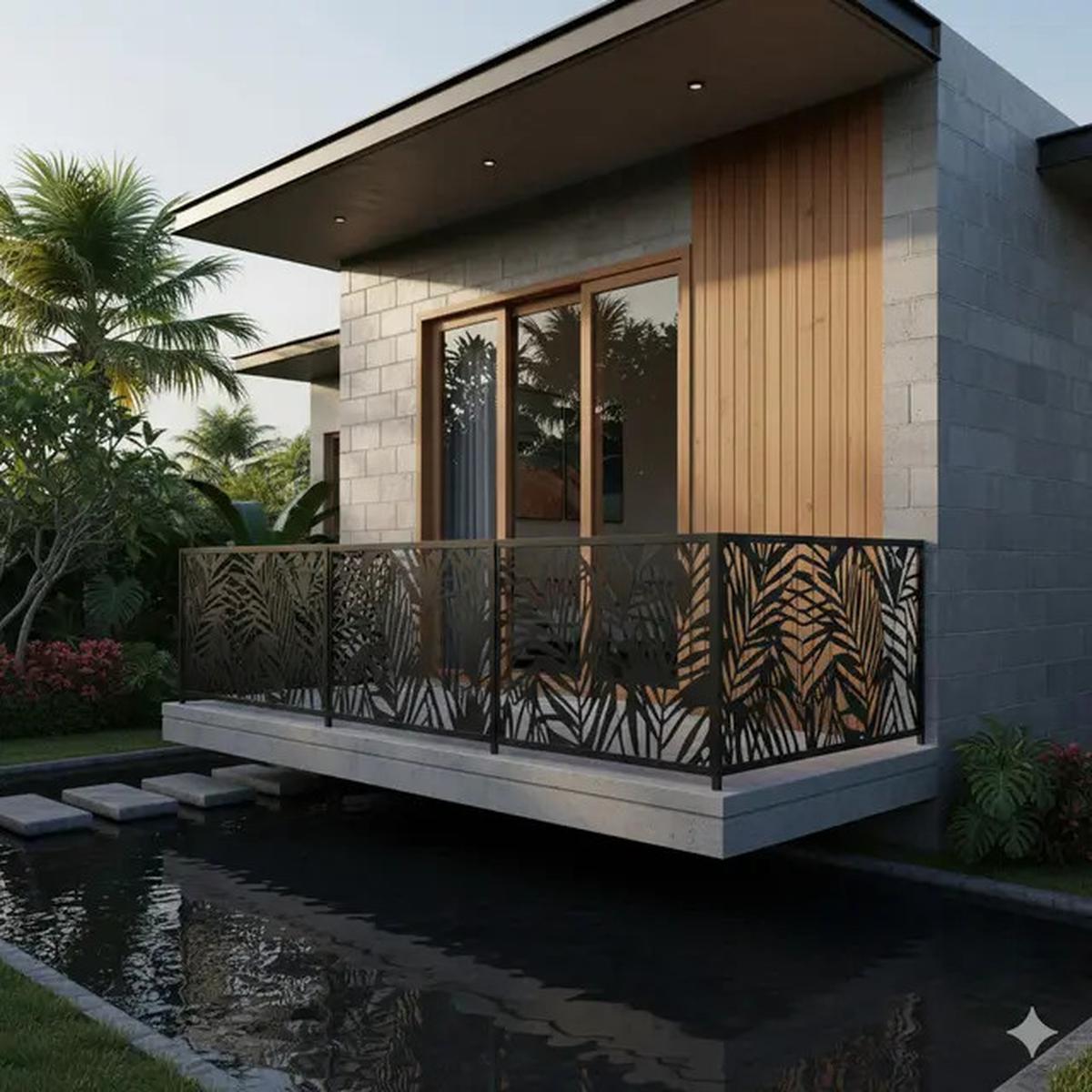 7 Contoh Pagar Balkon Rumah, Inspirasi Desain Aman dan Estetis untuk Hunian Modern