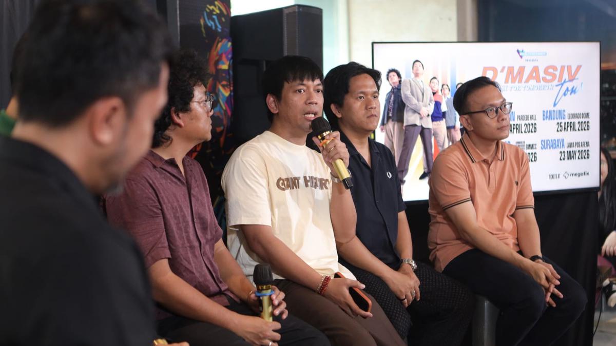 D'Masiv Sebar Pesan Positif di Empat Kota Besar Lewat Tur Konser Harmony For Tomorrow 2026