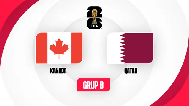 Kanada vs Qatar di Piala Dunia 2026