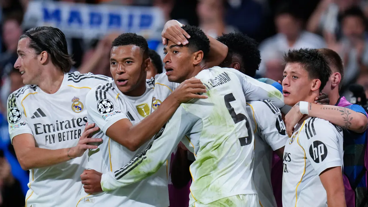 Foto: Jude Bellingham Memukau, Cetak Gol Kemenangan Atas Juventus di Liga Champions