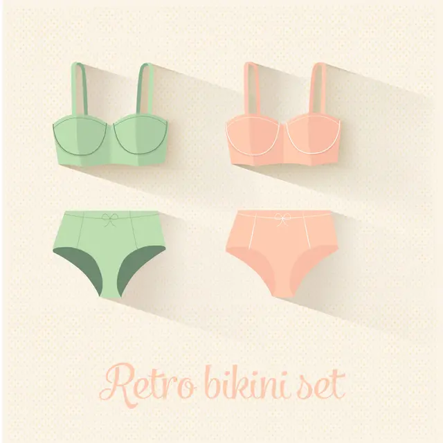 Ilustrasi bikini. (smithytomy/Freepik)