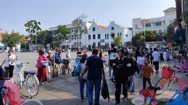 Kota Tua Jakarta Masih Jadi Tempat Wisata Favorit Warga Saat Libur Cuti Bersama Kenaikan Yesus Kristus