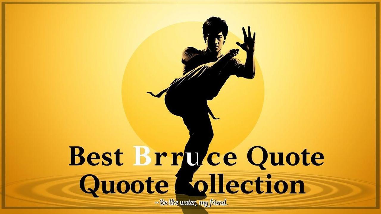 Bruce Lee Quotes
