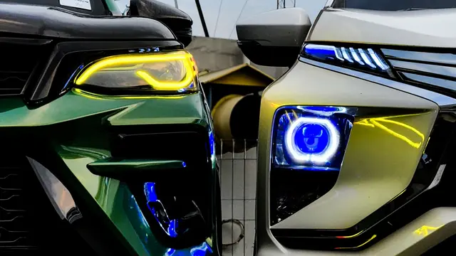Ilustrasi modifikasi mobil minimalis