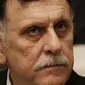 PM Libya di Tripoli Fayez Serraj. Dok: AP Photo/Gregorio Borgia