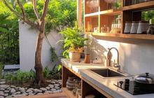Inspirasi Desain Dapur Semi Outdoor untuk Hunian Modern