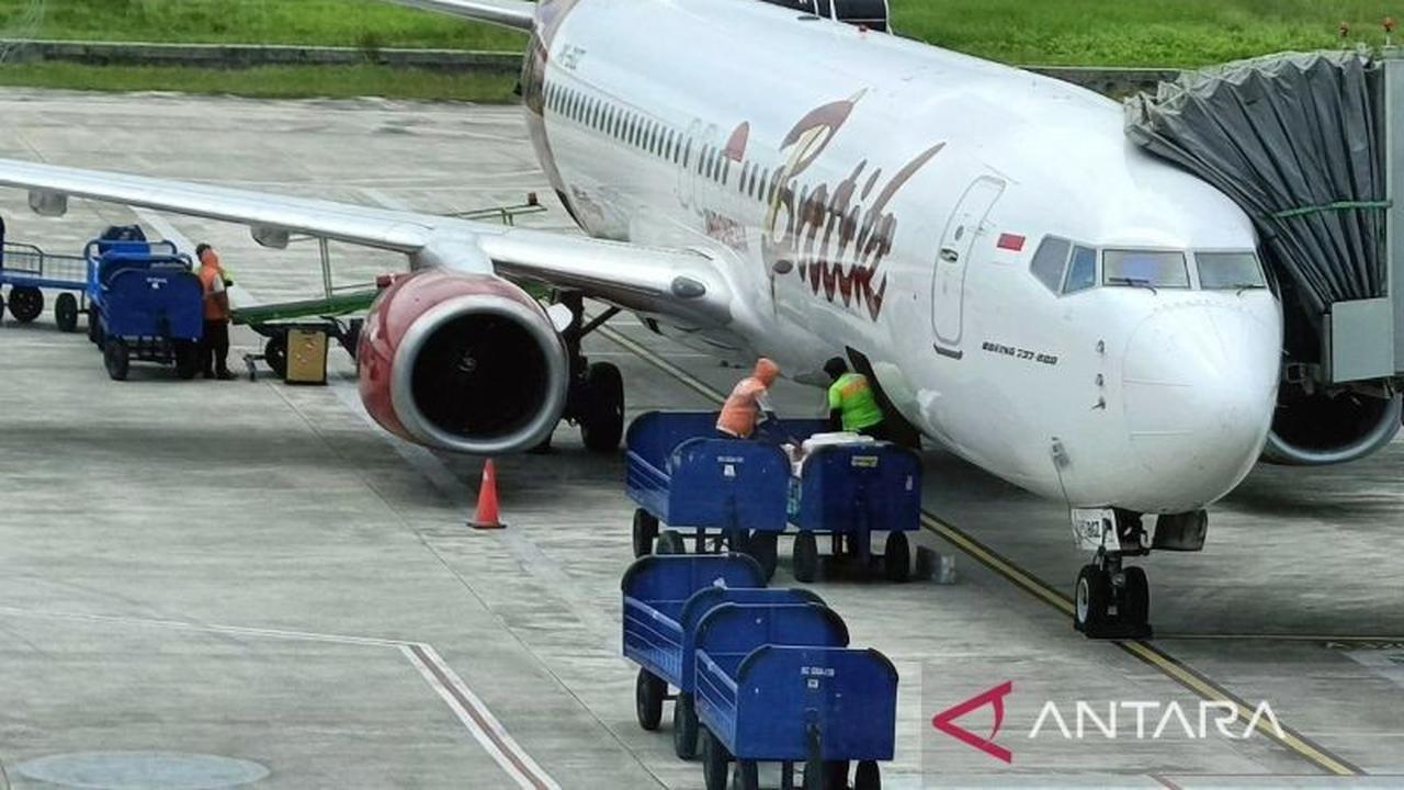 Kepercayaan Publik Melonjak, Bandara APT Pranoto Samarinda Layani 45 Ribu Penumpang Angkutan Lebaran