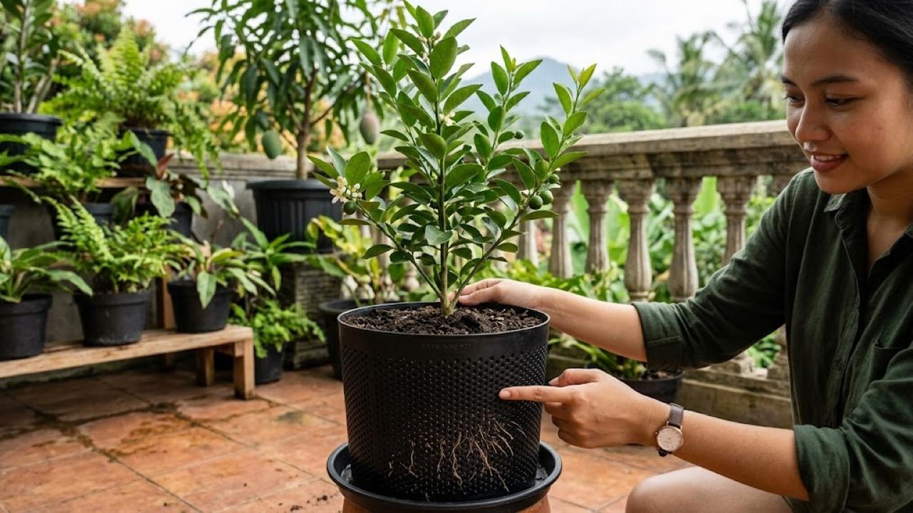 Cara Mengatasi Akar Tanaman Buah Memenuhi Pot