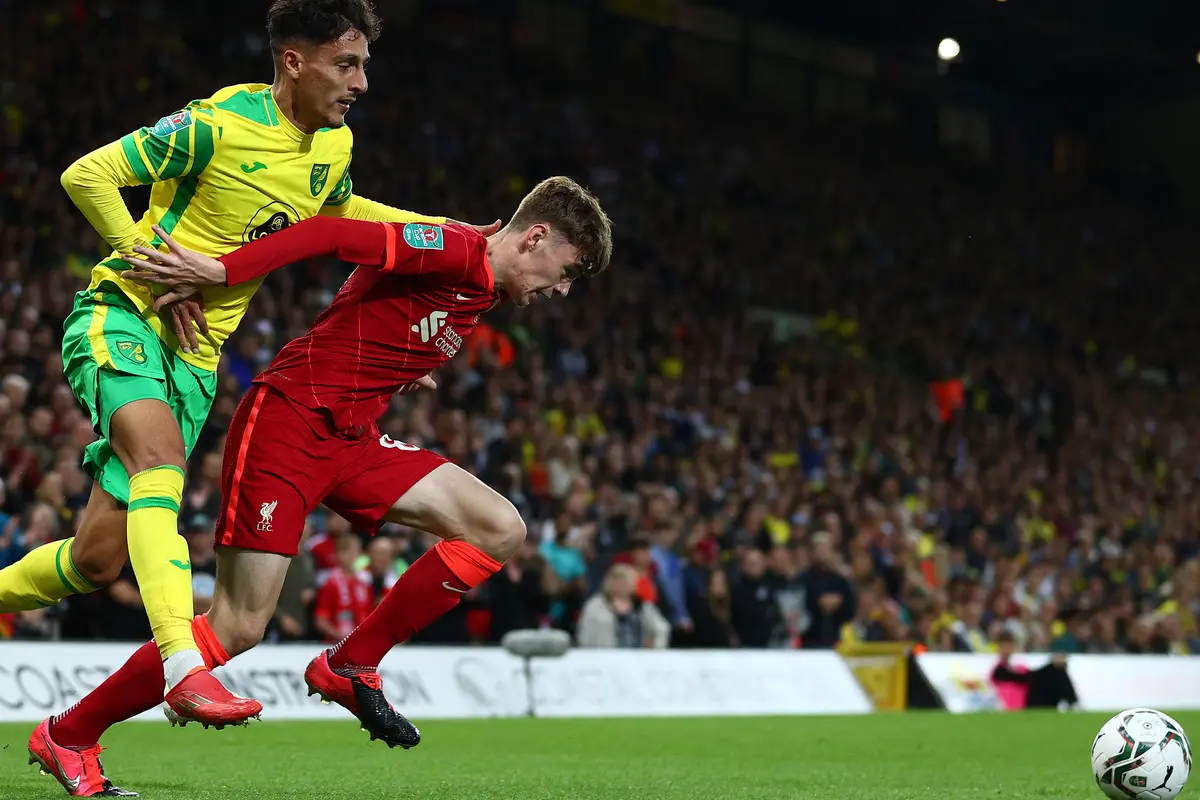 Piala Liga Inggris Norwich City vs Liverpool