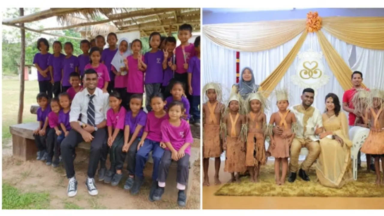 Anak-anak Ini Tempuh 200 KM Demi Datang ke Pernikahan Sang Guru, Alasannya Bikin Haru