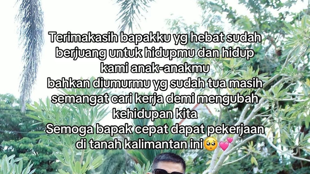 Perjuangan Seorang Ayah Jualan Tas Keliling Demi Sekolahkan Putrinya Jadi Sarjana