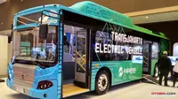 Ini Dia Penampakan Perdana Bus Listrik Transjakarta