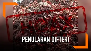 Penyakit difteri dikabarkan kembali merebak di Jakarta. Kabar ini viral di Facebook sejak beberapa hari lalu.