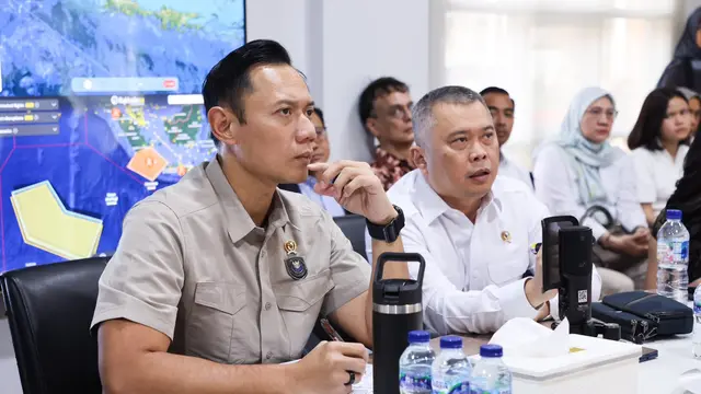 Menteri Koordinator Bidang Infrastruktur dan Pembangunan Kewilayahan Agus Harimurti Yudhoyono (AHY)