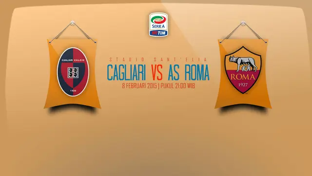 Prediksi Cagliari vs AS Roma (Liputan6.com/Yoshiro)