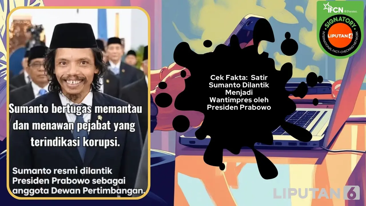 Cek fakta Sumanto dilantik menjadi Wantimpres