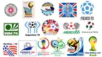 Piala Dunia yang berlangsung di setiap negara yang berbeda mempunyai logo dengan cirri khas tersendiri (Istimewa)