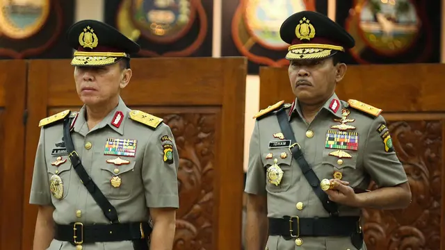 Kapolri melantik Idham Azis sebagai Kapolda Metro Jaya