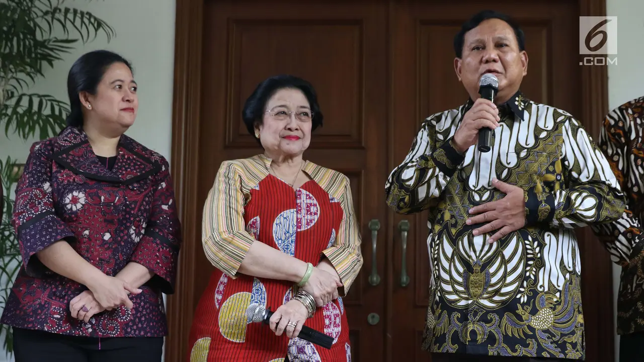 Prabowo Bersama Megawati