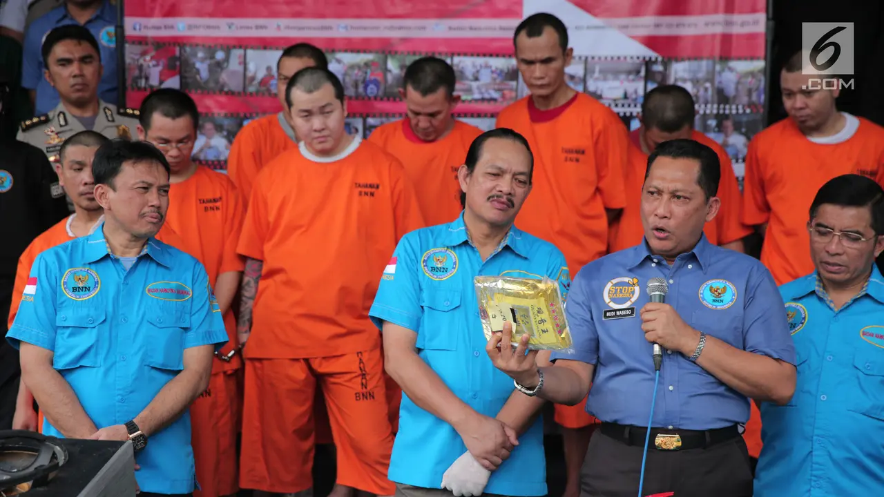 Sita 37 Kg Sabu, BNN Bongkar Empat Sindikat Narkoba Jaringan Internasional