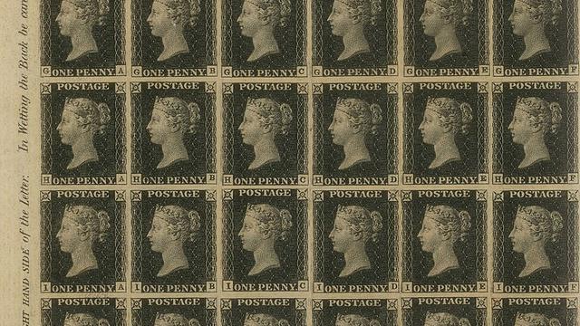 Perangko Tempel Pertama di Dunia