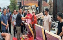 Pemkab Barito Utara Salurkan Bantuan Korban Kebakaran, Total Capai Puluhan Juta Rupiah