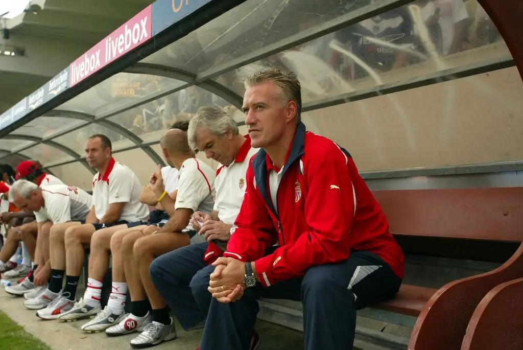 Didier Deschamps ketika menjadi pelatih AS Monaco.