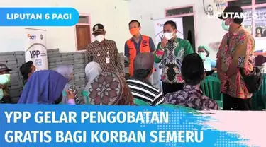 Meringankan beban saudara warga terdampak erupsi Semeru, YPP SCTV-Indosiar, AO Care dan Pemkab Lumajang menggelar pengobatan gratis dan membagikan paket sembako. Dalam acara tersebut Bupati Lumajang juga ikut hadir di lokasi.