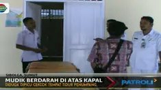 Diduga cekcok masalah tempat tidur saat di kapal, 2 penumpang KM Wira Glory tewas dibacok dan 1 pelaku bunuh diri.
