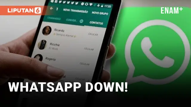WhatsApp Down, Pengguna Tak Bisa Kirim Chat