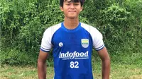 Penyerang muda Persib U-16, Ridwan Ansori ( Dok. Persib)