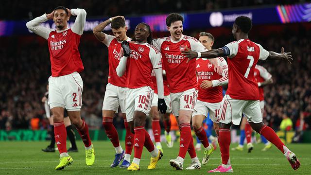 Foto: Arsenal Melaju ke Peremat Final setelah Tumbangkan Bayer Leverkusen di Liga Champions