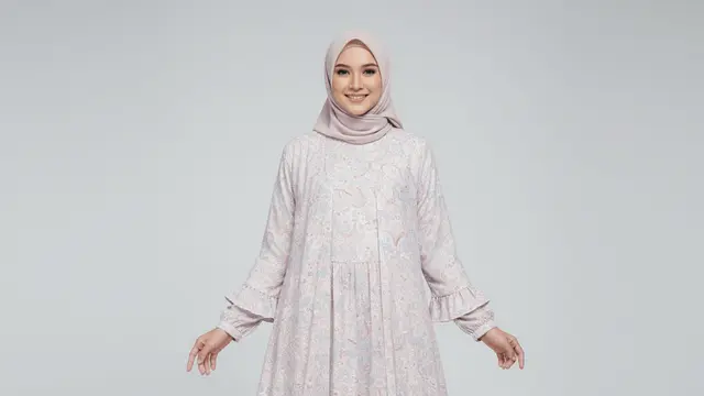 Model Gamis Batik Hijab Modern Model Cardy by Gemini