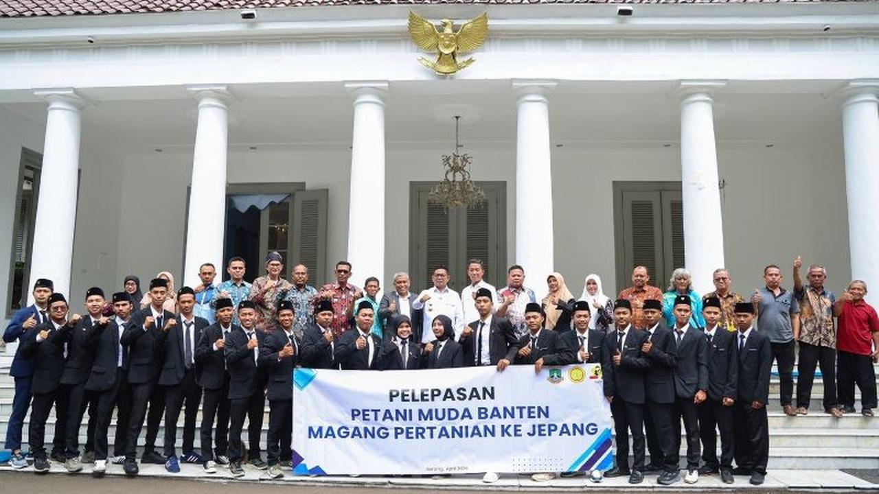 Pemprov Banten Kirim 21 Petani Milenial Magang Jepang, Dorong Inovasi Pertanian Daerah