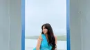 Memiliki hobi berkuda, Afifah kerap tampil menawan saat mengenakan dress. Punya body goals yang diidamkan para kaum hawa. Kolom komentar Instagramnya kerap menuai banyak pujian dari para penggemar. 
 (Liputan6.com/IG/@afifahifah23)