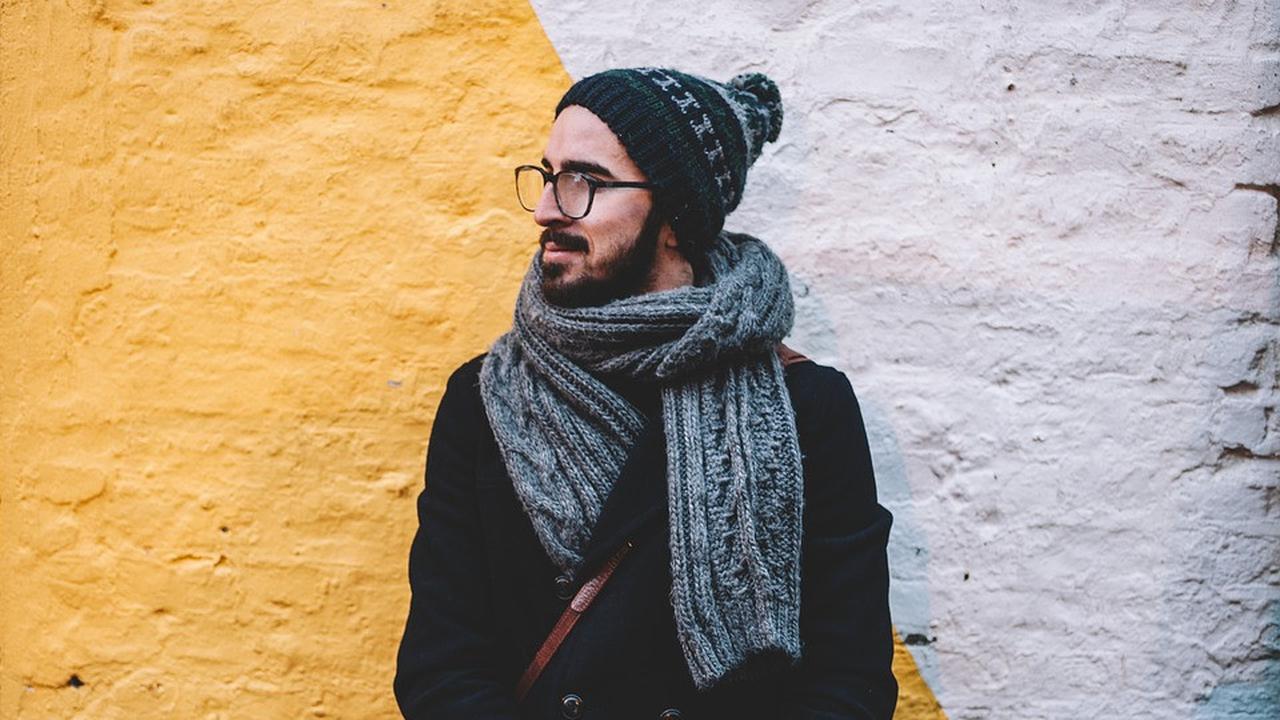 Ilustrasi pria berewok