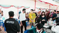 Rieke Diah Pitaloka Dorong Vaksinasi Pasar Tradisional dan Ritel-UMKM. (Istimewa)