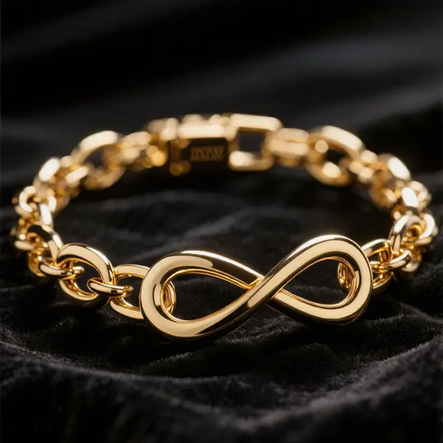 Model Gelang Rantai Emas London Terbaru