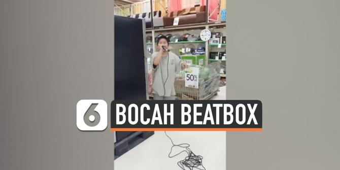 VIDEO: Viral, Bocah Unjuk Ketangkasan Beatbox di Pusat Perbelanjaan