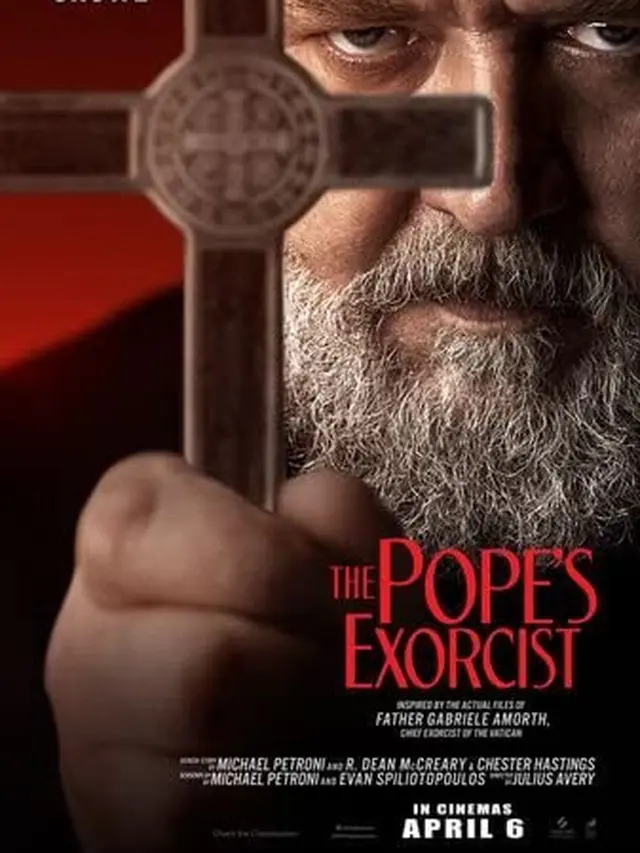 Poster film The Pope's Exorcist. (Foto: Dok. Screen Gems)