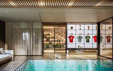 Luas dan Mewah, Desain Rumah Baru Pratama Arhan ada  Kolam renang dan Ruang Gym