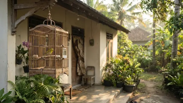Cara Membersihkan Sangkar Burung