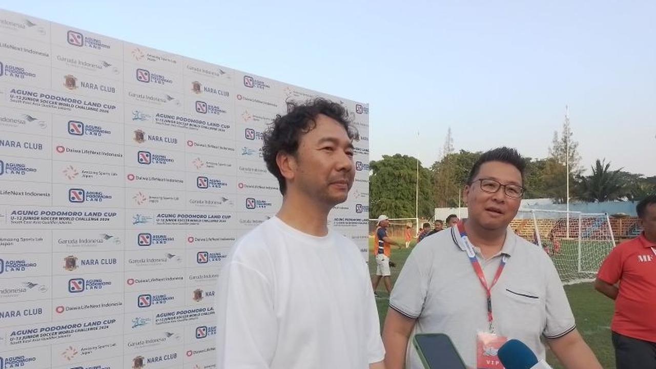 Presiden Amazing Sports Lab Japan Kagumi Kualitas Pemain Muda Indonesia di Ajang Agung Podomoro Land Cup