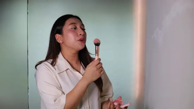 Bersihkan brush makeup